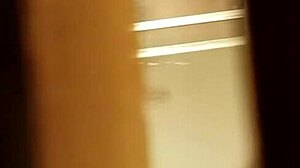 Spying On Prostitute Shaving Her Hairy Pussy In The Bathroom