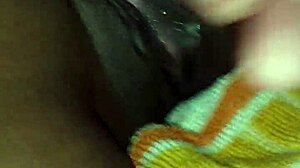 black girlfriend's wet pussy squirts hard during intense orgasm with friend