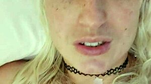 alina relaxes in hotel room.