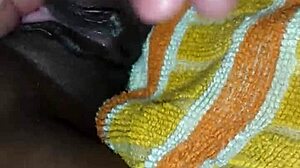 black girlfriend's wet pussy squirts hard during intense orgasm with friend