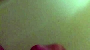 I am rubbing one out