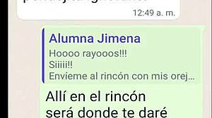 college girl begs to improve her grade