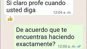 college girl begs to improve her grade