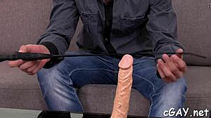 homosexual guys engage in hardcore rimming and blowjob