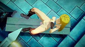 Blonde Girl ZELDA Makes Him CUM HARD