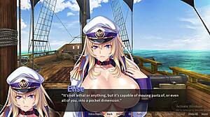 pirate-booty elise 8 in bukkake scene