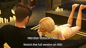 Aced it - 3d hentai - preview version, the bride says.