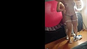 Aleja escapes husband for Chun Li cosplay with otaku.