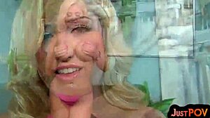 busty babe gives boobjob gets pussy drilled dirty