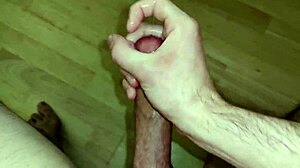 Young teen masturbates to orgasm and cum