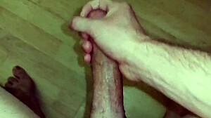 Young teen masturbates to orgasm and cum