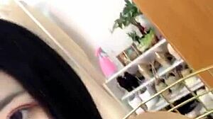 hot girl showing off perfectly in live stream 🔥