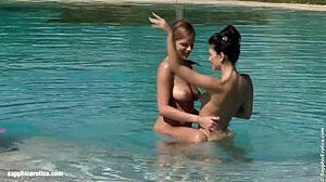 Billy and Jaquelin eat each other out as lesbians