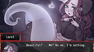 sexy ghost girl in harem game