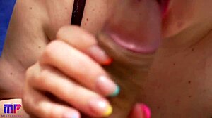 Gentle close-up of oral fantasy scene