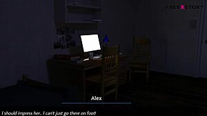 i'm aby giving alex a blowjob in the car and swallowing his cum