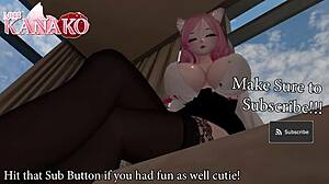 Teacher Rewards Good Student in Cat Girl Cosplay