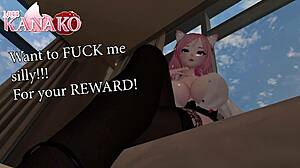 Teacher Rewards Good Student in Cat Girl Cosplay