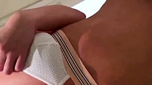 Horny Step Sister Fucks Herself!