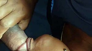 Does this latina deepthroat big natural tits in blowbang?