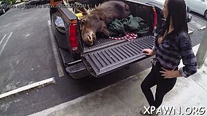 Girl Loving One-Eyed Monster Enjoys Wild Sex in Shop