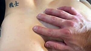 Snow Deville's Squirting Contrasts With Deepthroat Submission