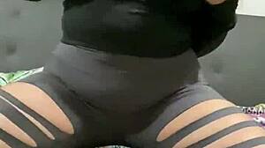 julia soto touches herself nicely in this mexican latina milf video.