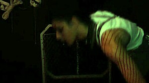 Twink Feels Ecstasy Riding Two-Headed Dildo Solo.