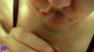 Gentle close-up of oral fantasy scene