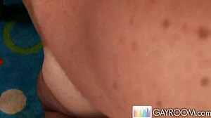 danny lopez gives a deepthroat blowjob and gets a facial