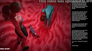 Busty Emo Teen Fucked Hard at Mirror