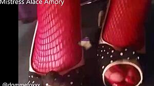 mistress alace amory, dominate with feet?