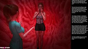 Busty Emo Teen Fucked Hard at Mirror