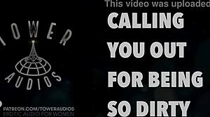 you're such a dirty woman listening to erotic audio with dirty talk