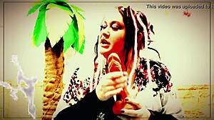 Exploring cock with Goddess Lana 😍