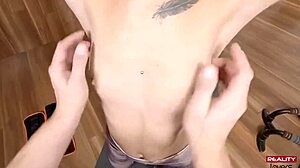 Flexible Freya Dee In Yoga Pants Gets Bent Over For Petite Brunette Doggystyle Blowjob And Hardcore Tits Action