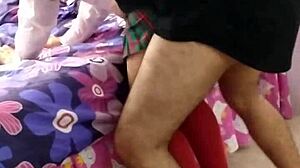 18-Year-Old Mexican Students In Uniform With Fifty-Year-Old