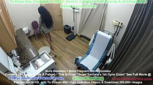 Angel Santana’s First Gyno Exam Caught on Hidden Camera