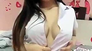 Khmer student removes clothing in class