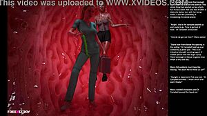 Busty Emo Teen Fucked Hard at Mirror