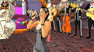 i met this brunette teen 18+ crygirl with a tight pussy, she was skinny and latina, we played with her ass and tits