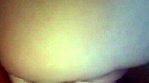 Amateur teen plays with double dildo!