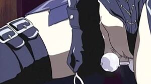 Сдержанная девчонка получает леzдом BDSM с анальными шариками