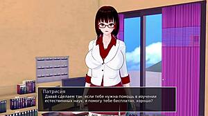 Yo, check this sexy Japanese dance gameplay! HS Tutor Part 2 got me hooked with ripped clothes action.