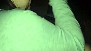 She gives intense blowjob leading to facial cumshot