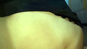 Blonde Slut Stretches Asshole Wide with Bottle