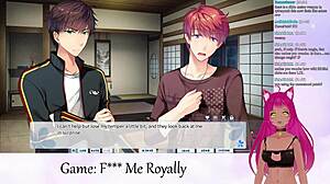 Vtuber Lewdneko Plays F Me Royally Part 1