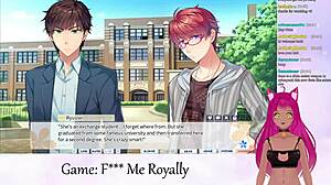 Vtuber Lewdneko Plays F Me Royally Part 1