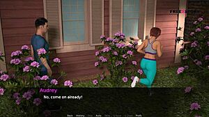 John and audrey passionately explore intimate positions in dusklight manor, feeling intense pleasure