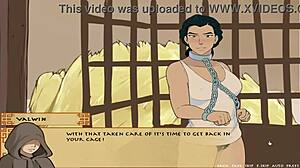 four elements trainer book 4 love part 63 -zhu li gets some